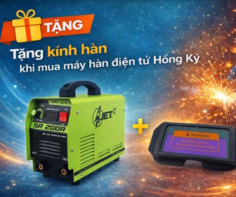 Tặng kính hàn khi mua máy hàn điện tử Hồng Ký