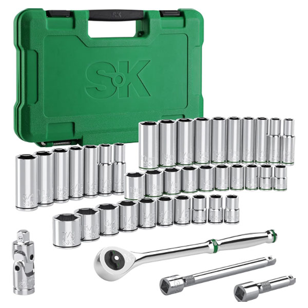 Bộ dụng cụ 41 chi tiết vặn bu lông 3/8 inch SK Tools SK01356