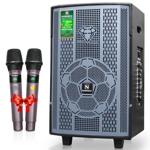 Loa karaoke Nanomax B-12 Bass 30cm 360w