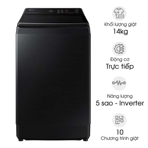 Máy giặt Samsung Inverter 14kg WA14CG5745BVSV