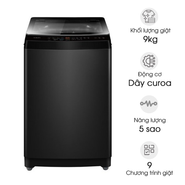 Máy giặt Aqua AWM9-316K(B) - 9kg