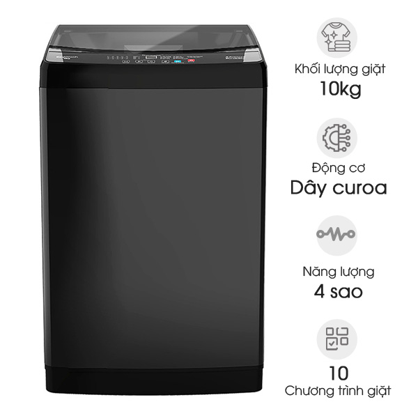 Máy giặt cửa trên Casper WT-10NB3 10kg