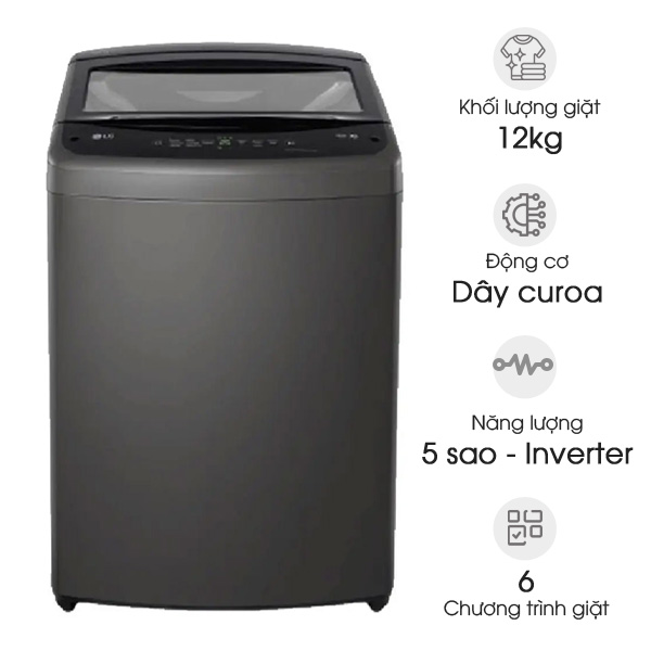 Máy giặt LG Inverter 12Kg T2512VBTB