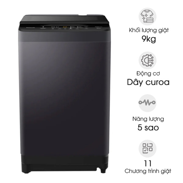 Máy giặt lồng đứng Panasonic 9kg NA-F90S10BRV