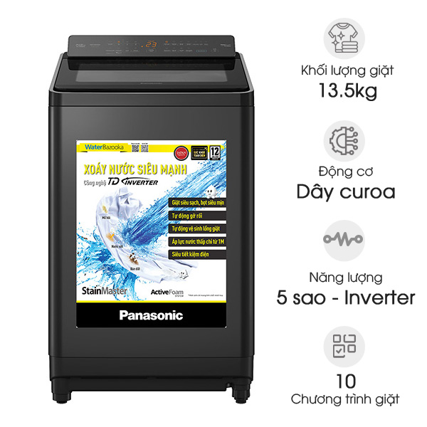 Máy giặt Panasonic Inverter NA-FD135X3BV 13.5kg