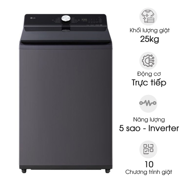 Máy giặt LG Inverter 25kg T2725SX5G