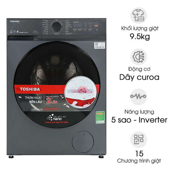 Máy giặt Toshiba Inverter 9.5kg TW-T21BU105UWV(MG)