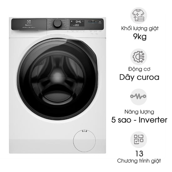 Máy giặt Electrolux UltimateCare 500 Inverter 9kg EWF9023P5WC