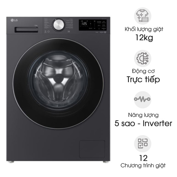 Máy giặt LG AI DD Inverter 12kg FX1412N5G