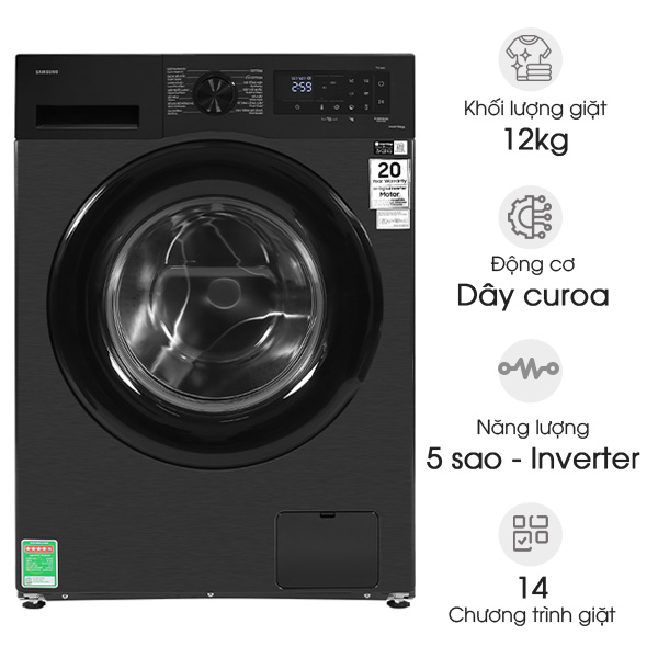 Máy giặt Samsung Inverter 12kg WW12CGC04DABSV