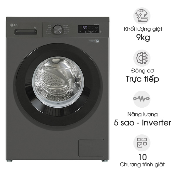 Máy giặt LG AI DD Inverter FB1209S6M 9kg