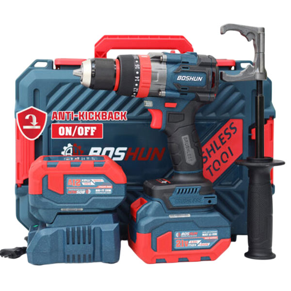 Máy khoan pin Boshun BS-ID160PRO (2 pin, 1 sạc)