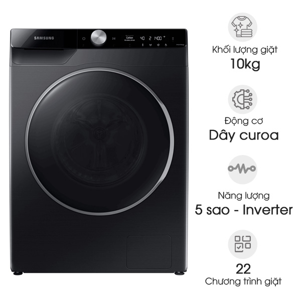 Máy giặt thông minh Samsung AI Inverter 10 kg WW10TP44DSB/SV
