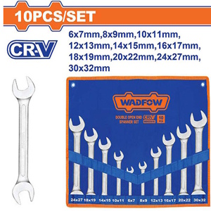 Bộ 10 cờ lê 2 đầu miệng Wadfow WDS2M10