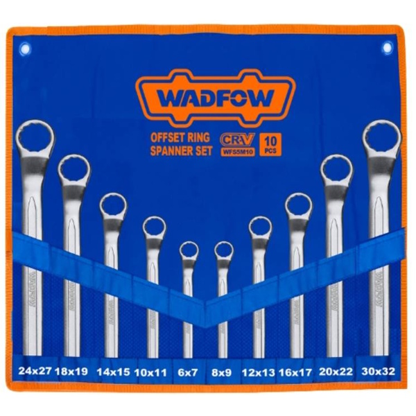 Bộ 10 cờ lê 2 đầu vòng Wadfow WFS5M10