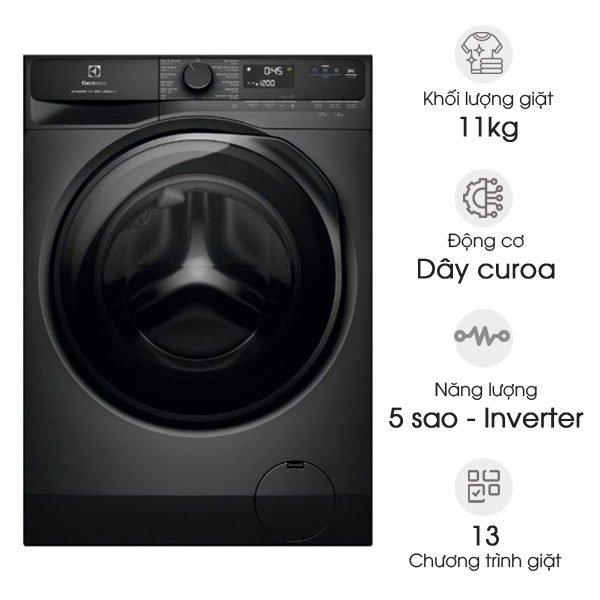 Máy giặt Electrolux UltimateCare 500 Inverter 11kg EWF1143P5SC