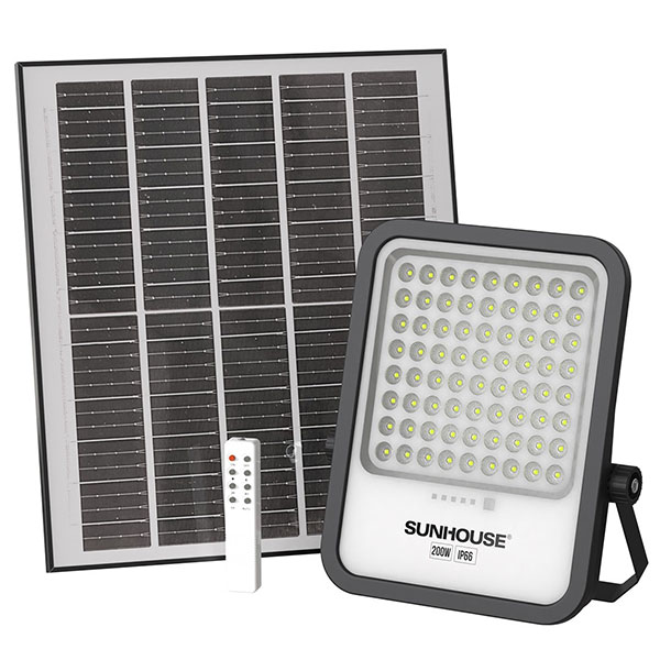 Đèn pha năng lượng mặt trời Sunhouse Eco SHE-LECPLSE01.200W